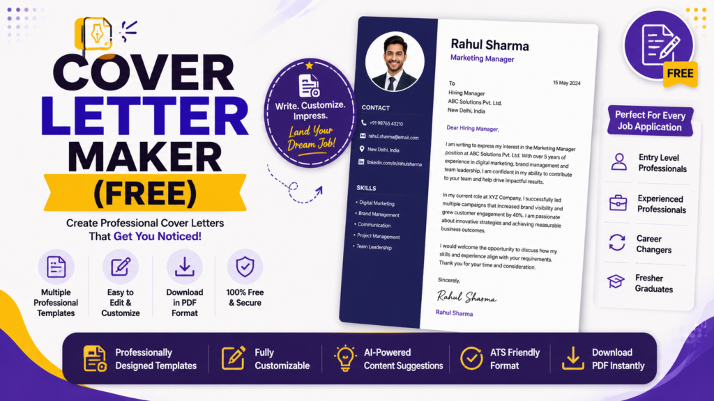 Cover Letter Maker